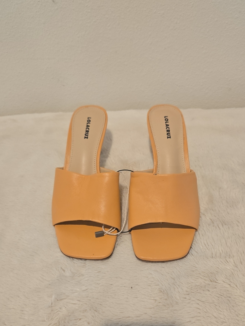 Lola Cruz Leather Mules